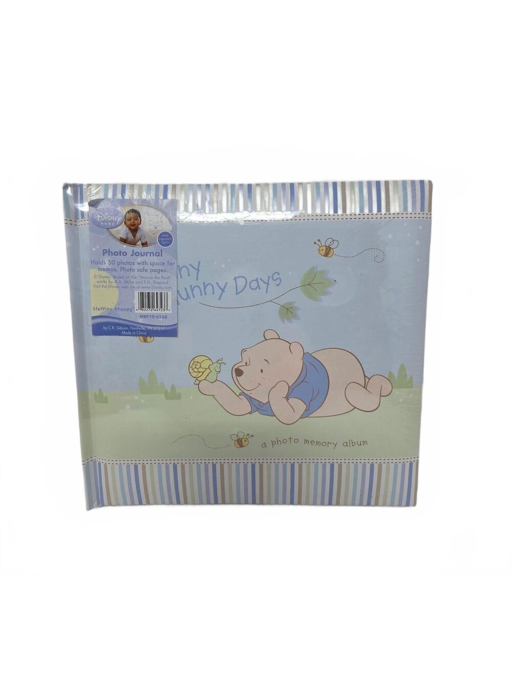 Vintage Disney Baby Winnie the Pooh Photo Journal C.R. Gibson 50 Photos